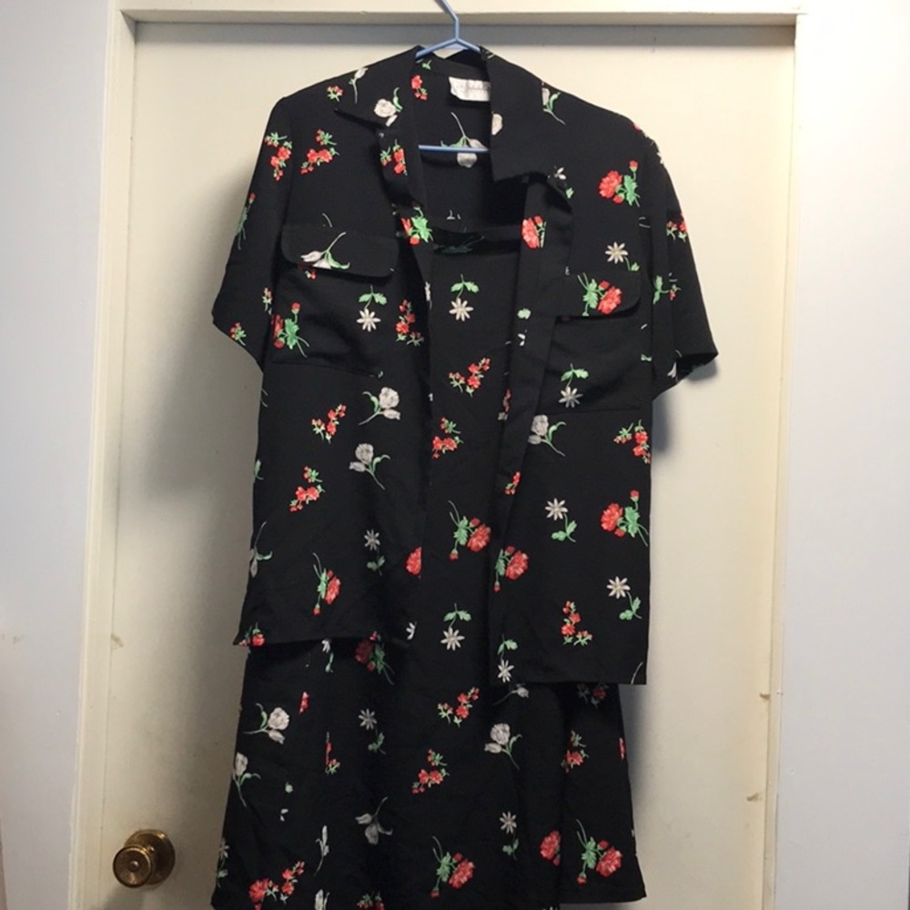 Nygard Collection blouse and skirt set